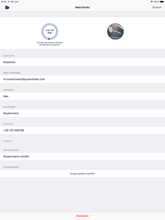 Screenshot #6 pour TUBS Cloudstorage