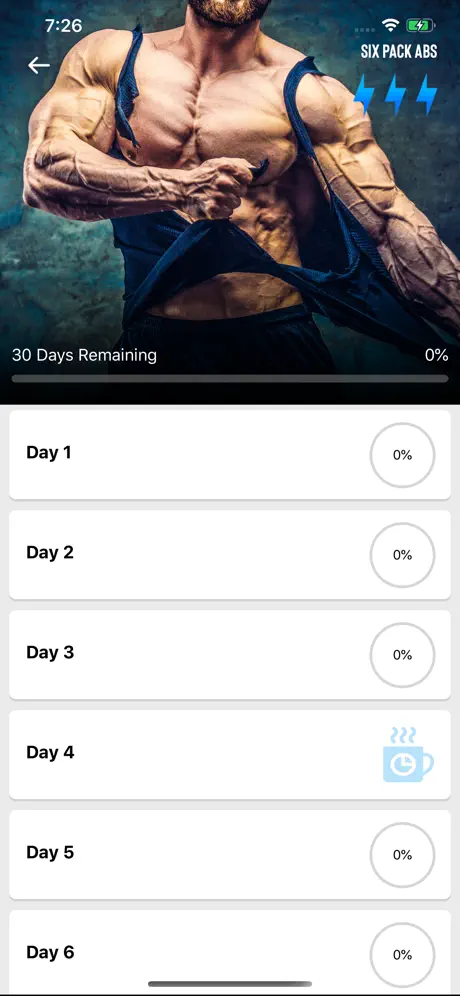 Six Pack in 30 Days -With Diet