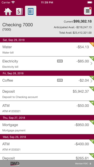 Bank of Wis Dells-Business Screenshot