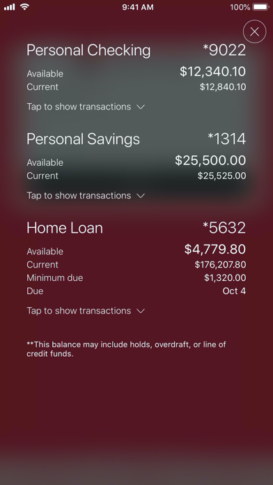 German American Mobile Banking Screenshot