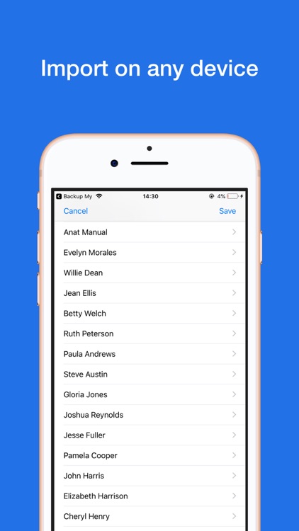 Backup My Contacts Easy screenshot-3