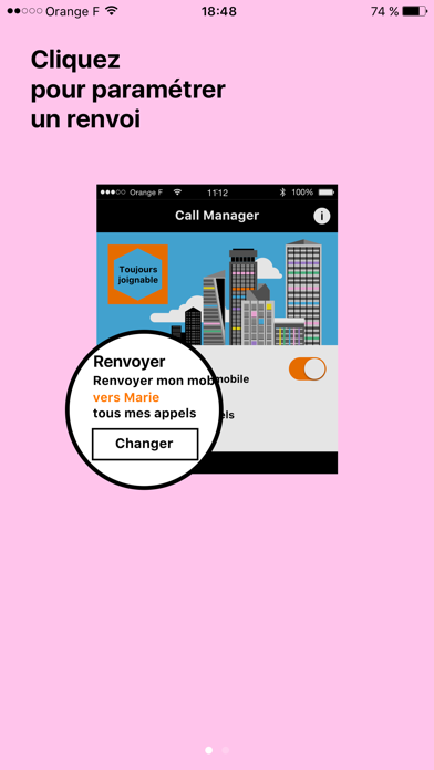 Screenshot #1 pour Call Manager