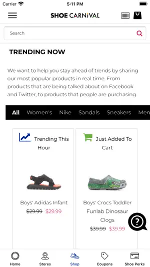 Shoe Carnival screenshot 3