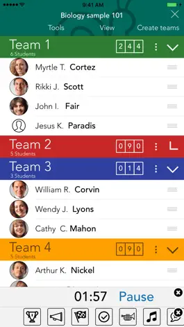 Game screenshot Classroom Teammates by iDoceo hack