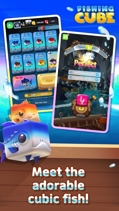 Screenshot #1 pour Fishing Cube