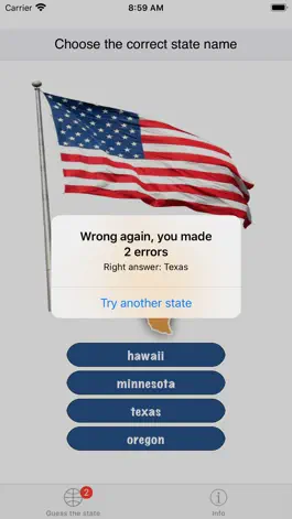 Game screenshot Guess that States Kids apk