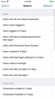 active directory assist pro iphone screenshot 2