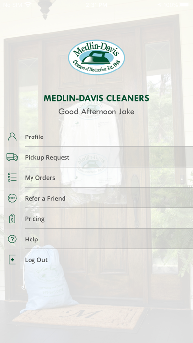 Medlin-Davis Cleaners Screenshot