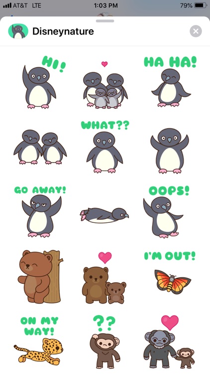 Disney Stickers: Disneynature