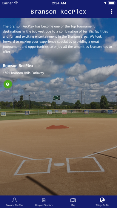 Screenshot #1 pour Branson RecPlex Players Guide