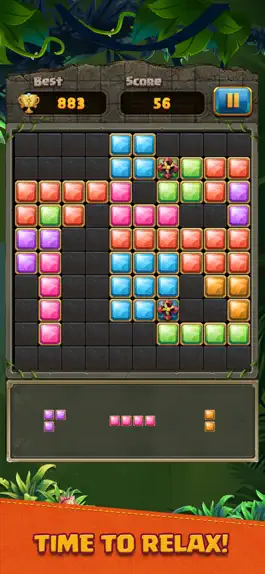 Game screenshot Block Puzzle:Jewels of Mayan hack