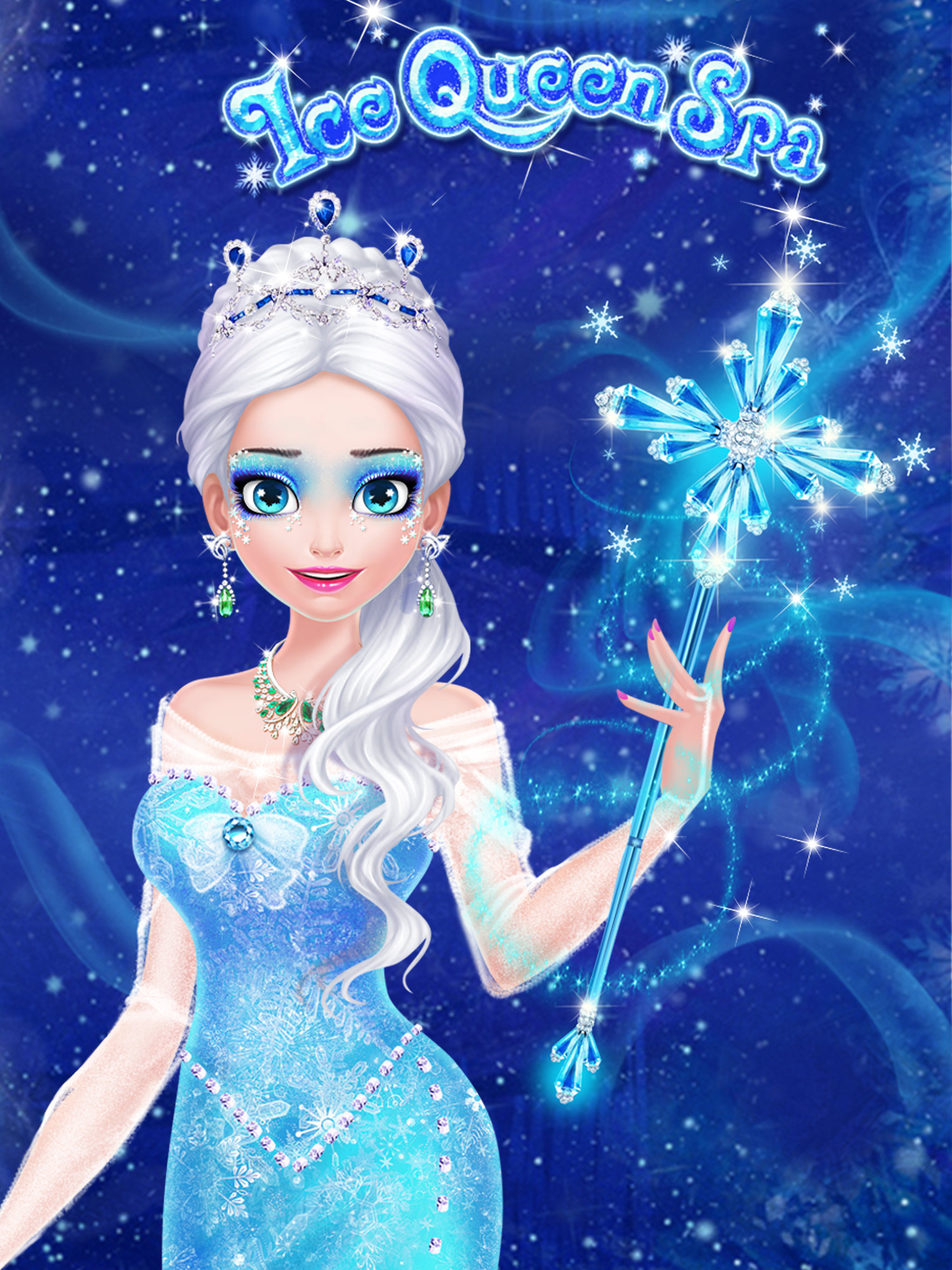 Ice Queen Spa - Girls Makeup