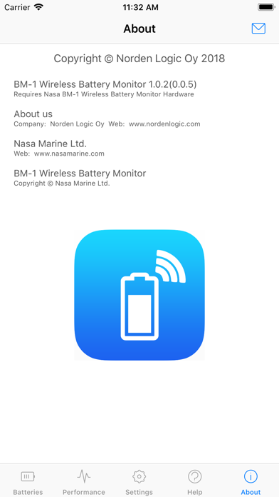 Nasa BM-1 Battery Monitor Screenshot