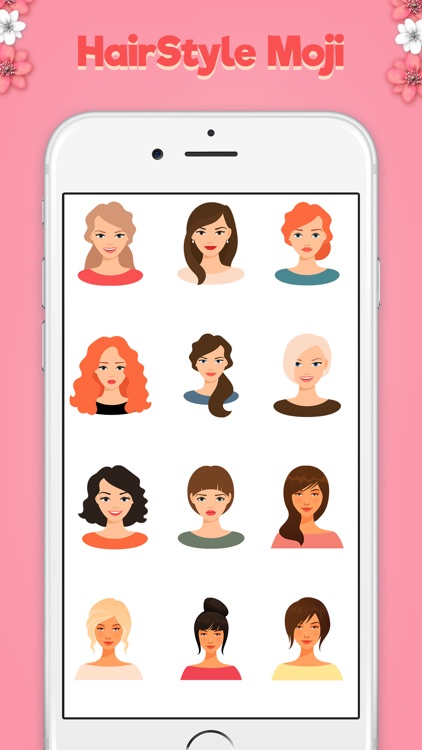 Hairstyle Stickers & Emoji