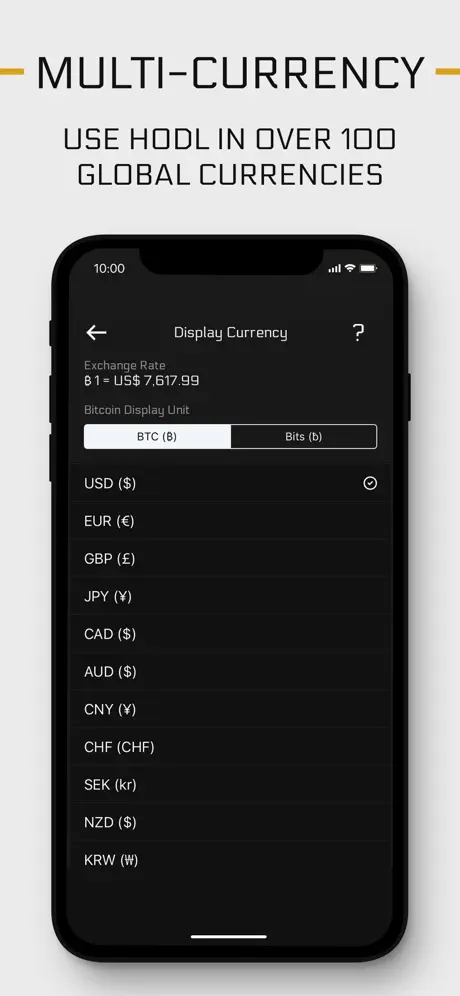 HODL Wallet : Bitcoin Wallet