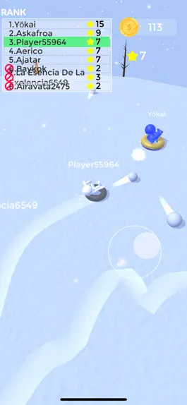 Game screenshot Snowball Fight.io apk