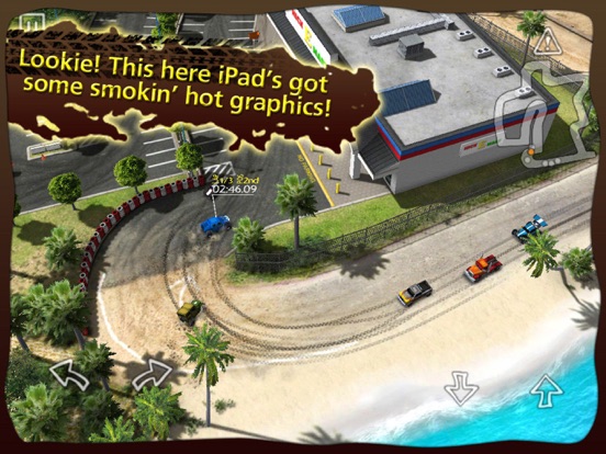 Screenshot #1 for Reckless Racing HD