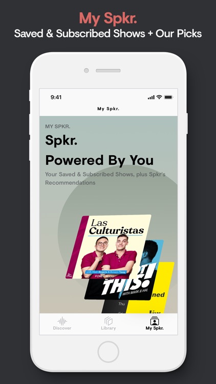 Spkr: Curated Podcast Radio screenshot-4