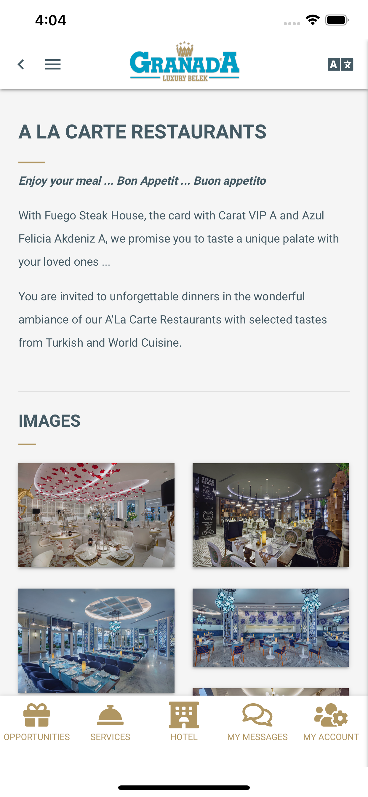 Granada Hotels screenshot 3