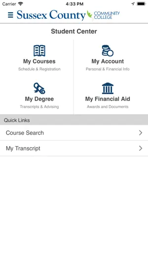 SCCC Mobile screenshot 2