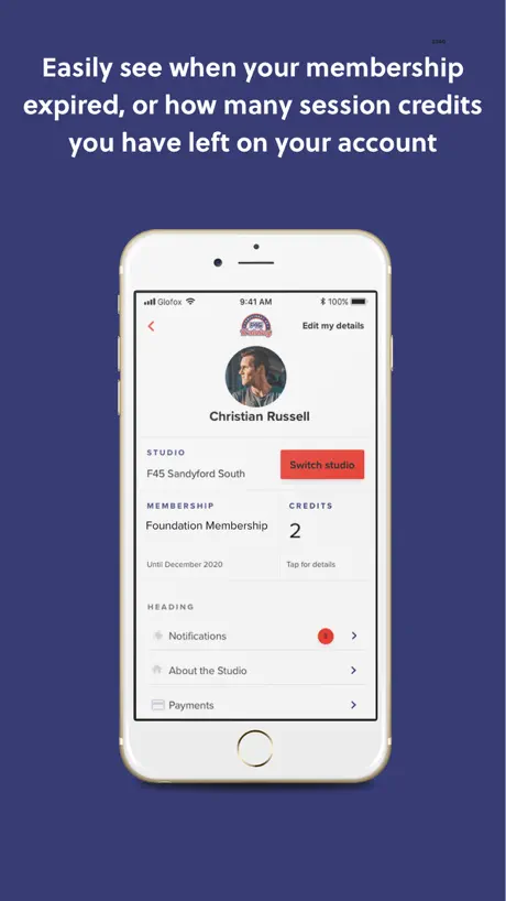 F45 Training Glofox