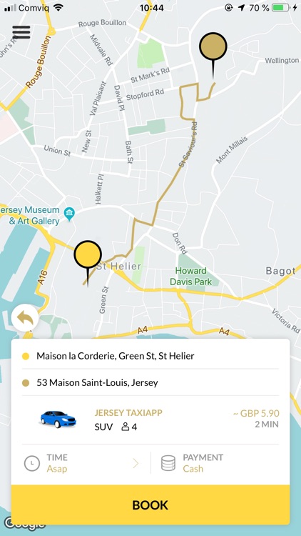 JERSEY TAXIAPP