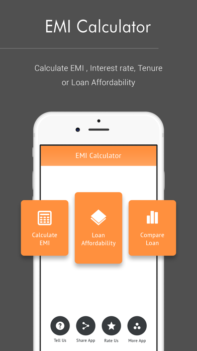 Screenshot #1 pour EMI Calculator & Loan Compare