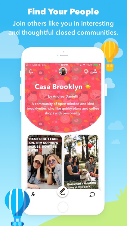 Okappi: Communities and Groups