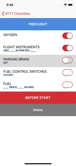 Game screenshot B777 Checklist hack