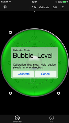 Clinometer + bubble level screenshot 4