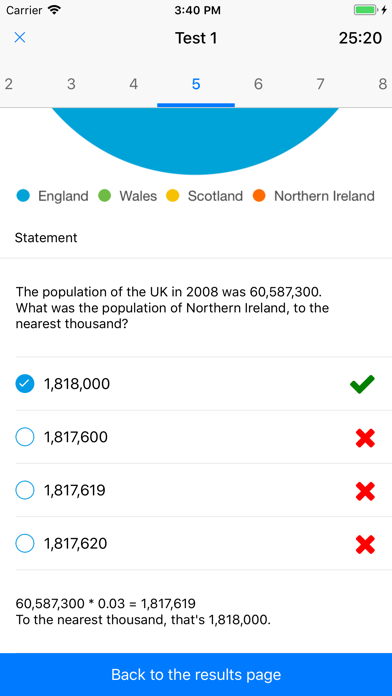 Numerical Reasoning Tests Screenshot 5