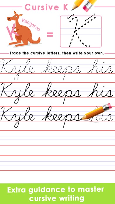 Learn Cursive Writingのおすすめ画像5