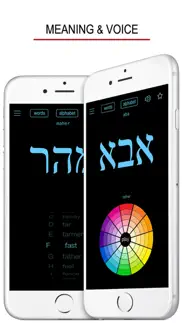hebrew words & writing iphone screenshot 4