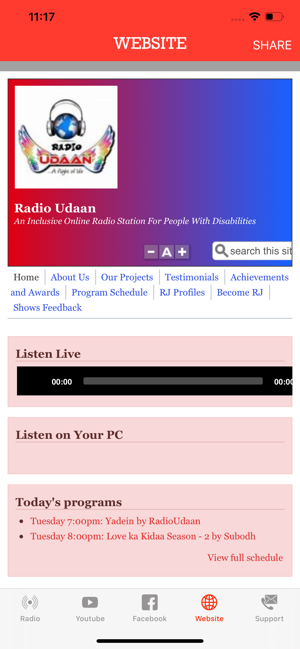 Radio Udaan(圖3)-速報App