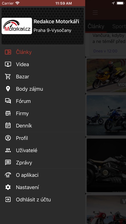 Motorkari.cz screenshot-0