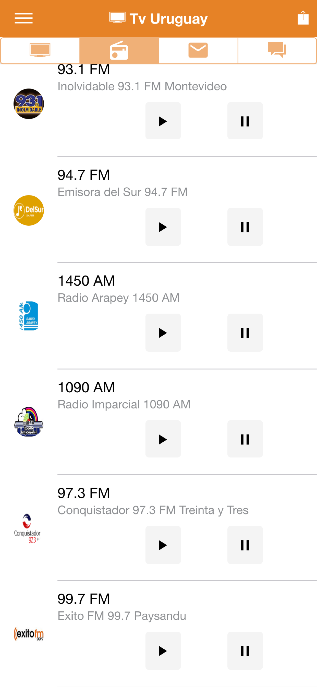 Tv Uruguay screenshot 7