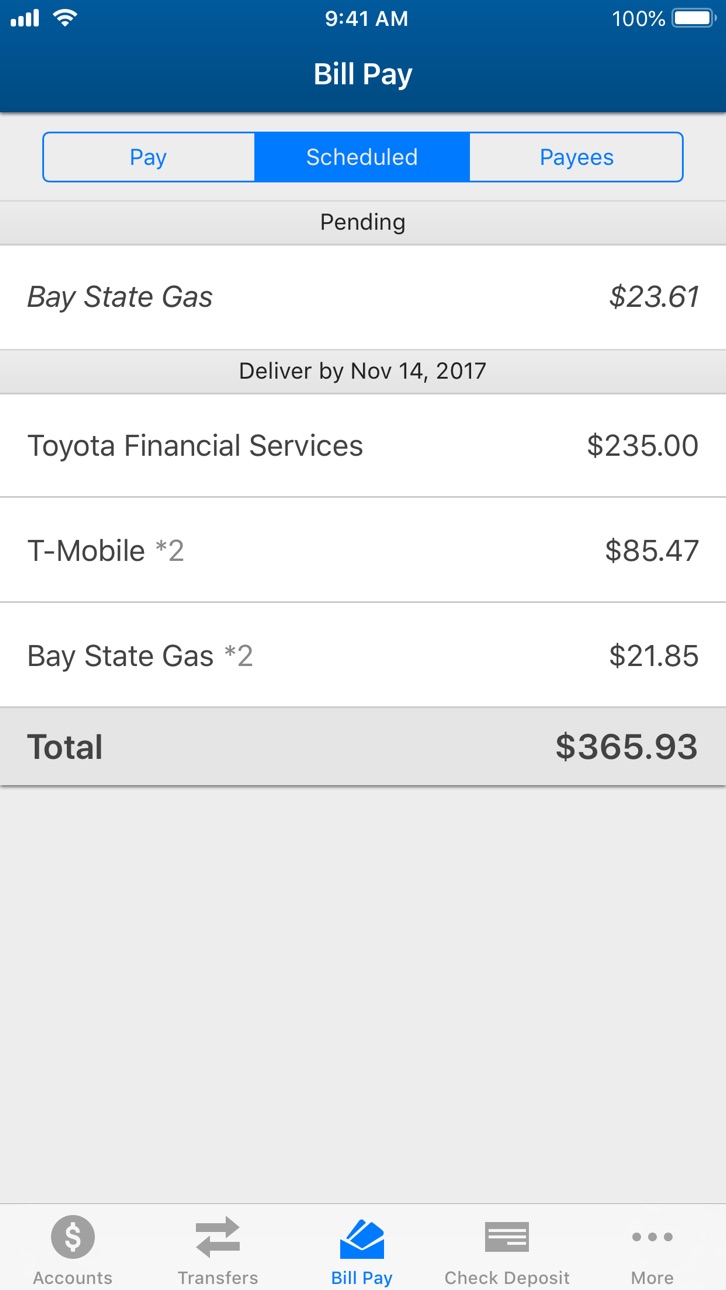 iPhone screenshot