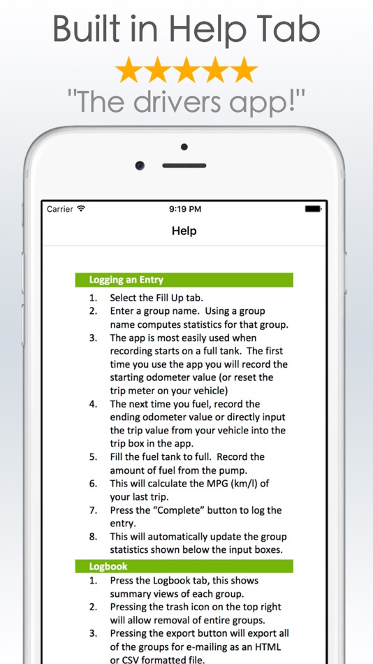 #6. Gas Mileage Calculator and Log (iOS) 由: ChuChu Train Productions