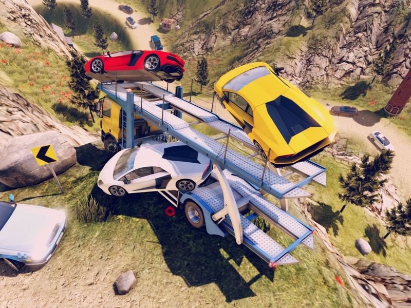 John: Truck Car Transport Sim screenshot 10