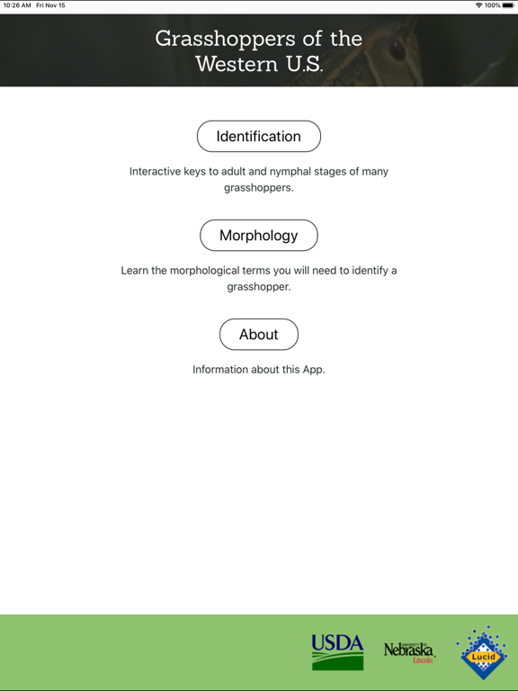 Screenshot #4 pour Grasshoppers of the Western US