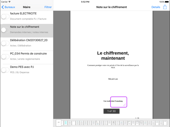 Screenshot #4 pour i-Parapheur