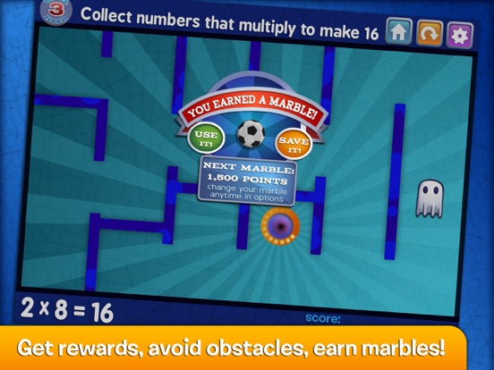 Marble Math Junior iPad app afbeelding 5