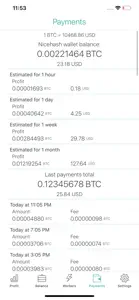 Nicestats Pro: Nicehash screenshot #4 for iPhone