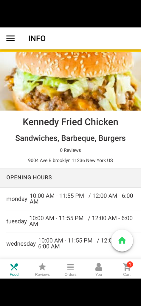Kennedy Fried Chicken - App de Comida y bebida | MWM