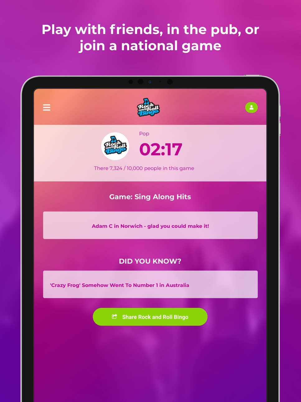 iPad screenshot
