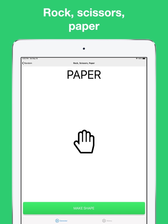 Random: Number generator iPad screenshot 8 - Entertainment app
