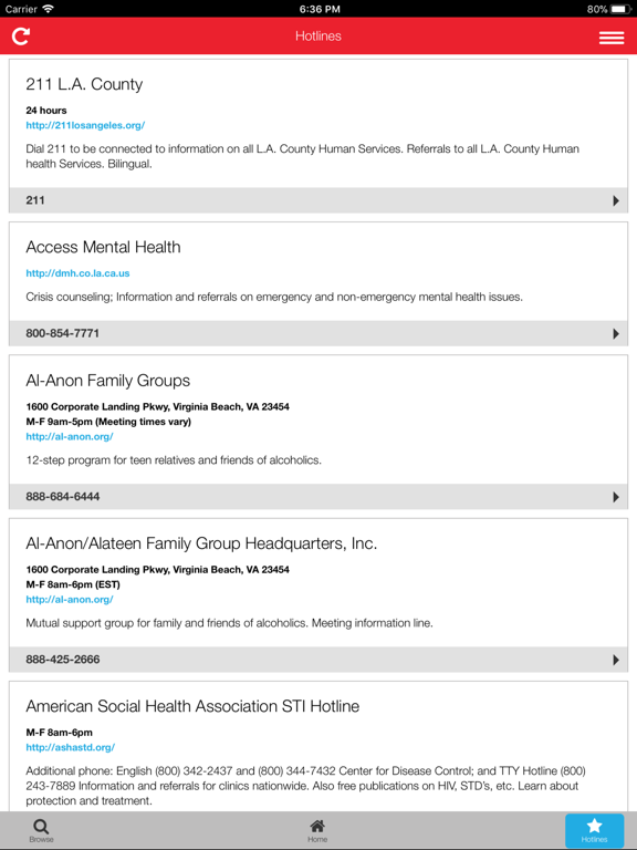 Screenshot #6 pour Youth Yellow Pages