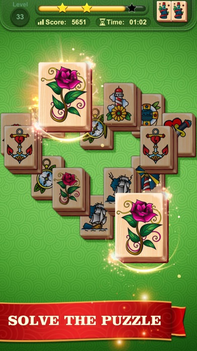 Screenshot #1 pour Mahjong Solitaire: Match Tiles