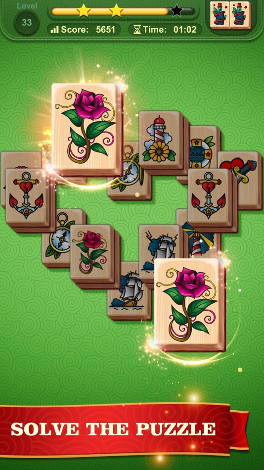 #1. Mahjong Solitaire: Match Tiles (iOS) 由: Noodle Games Limited