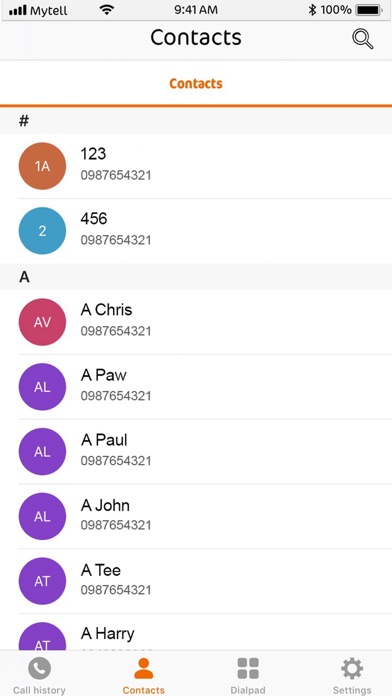 MyCall - Mytel screenshot 3